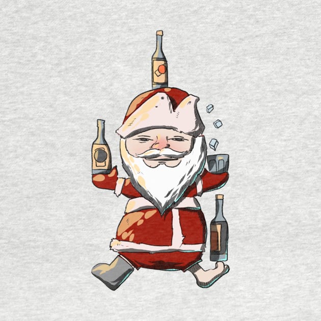 Drunk Santa Clous by Kotolevskiy